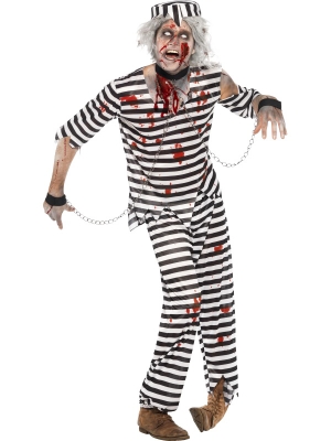 Zombie Convict Costume Zombie Convict Costume