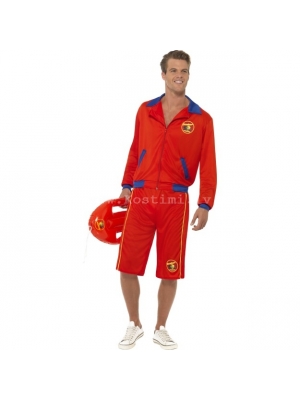 Baywatch Pludmales Glābēja Kostīms Baywatch Pludmales Glābēja Kostīms