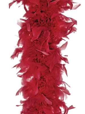 Boa, red wine, 180cm, 1piece Boa, red wine, 180cm, 1piece