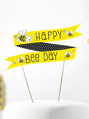 Cake Topper Bee, 19cm Cake Topper Bee, 19cm
