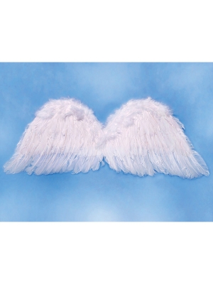 Angels wings, white, 75 x 30cm, 1piece Angels wings, white, 75 x 30cm, 1piece