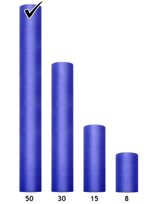 Tulle Plain, navy blue, 0.5 x 9m Tulle Plain, navy blue, 0.5 x 9m