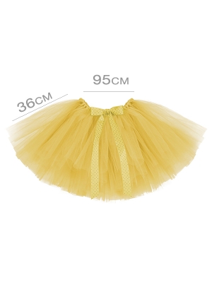 Tutu apakšsvārki, dzelteni, 95 x 36 cm Tutu apakšsvārki, dzelteni, 95 x 36 cm