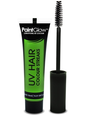 UV krāsa matu šķipsnām, zaļa, 15 ml UV krāsa matu šķipsnām, zaļa, 15 ml