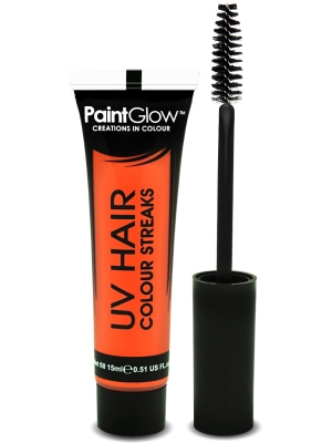 UV krāsa matu šķipsnām, oranža, 15 ml UV krāsa matu šķipsnām, oranža, 15 ml