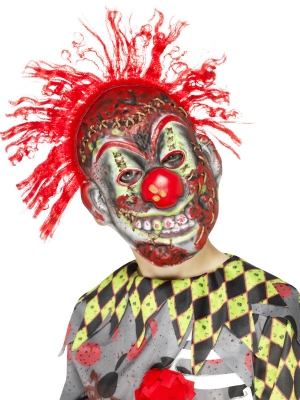 Twisted Clown Mask, Childs Twisted Clown Mask, Childs