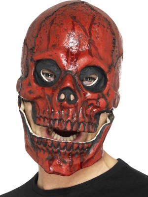 Blood Skull Mask, Foam Latex Blood Skull Mask, Foam Latex