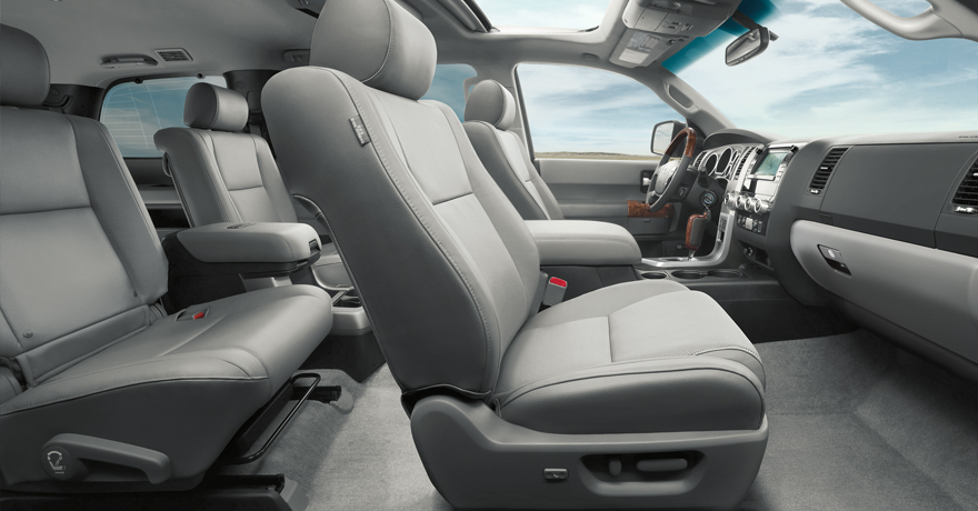 Platinum interior shown in Graphite