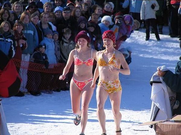They Are Not Afraid of Cold... (38 pics)