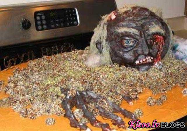 scary cakes
