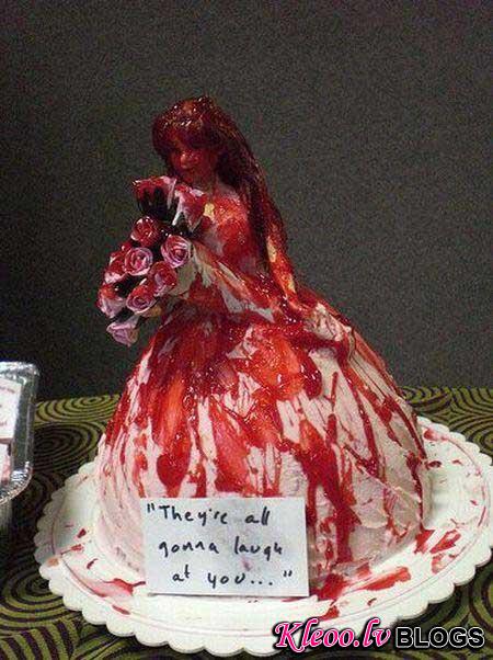 scary cakes