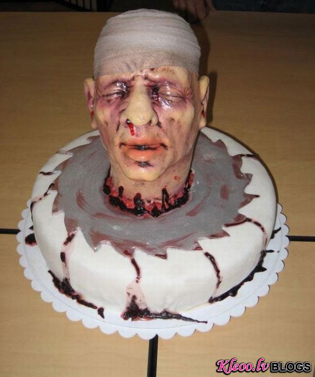 scary cakes