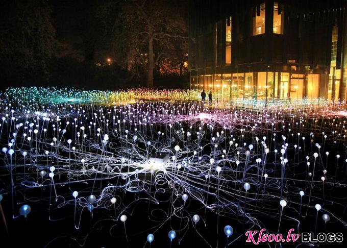 Рождественские огни Bruce Munro