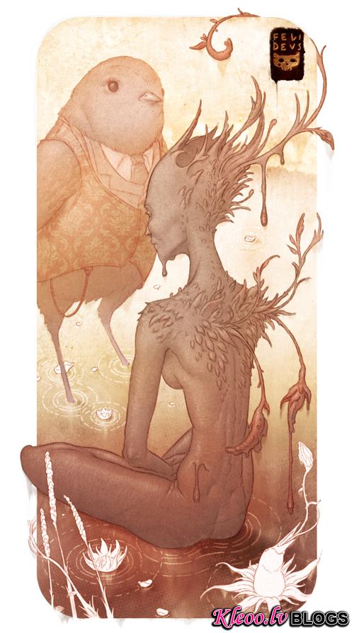 Fairy_and_Bird_by_Felideus.jpg