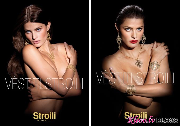 Изабели Фонтана в рекламе Stroili Oro