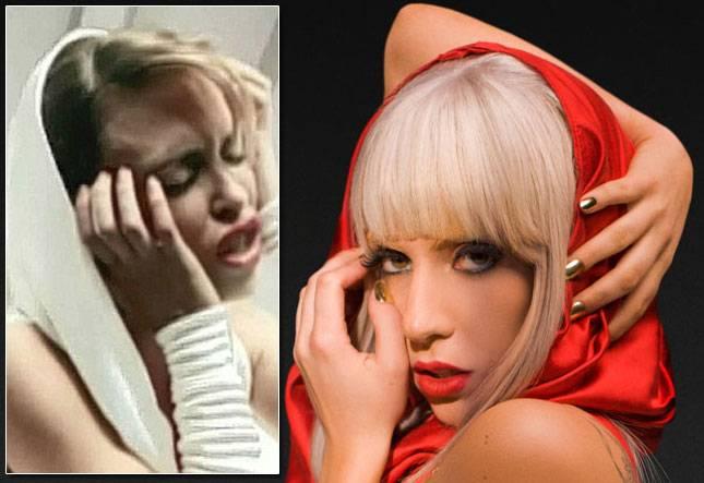 Kapuce un spilgta lūpu... Autors: EuReka Lady Gaga špiko idejas un tērpus