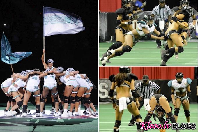 Lingerie Bowl 2011: американский футбол в нижнем белье