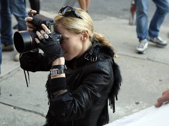 Madonna the photographer!