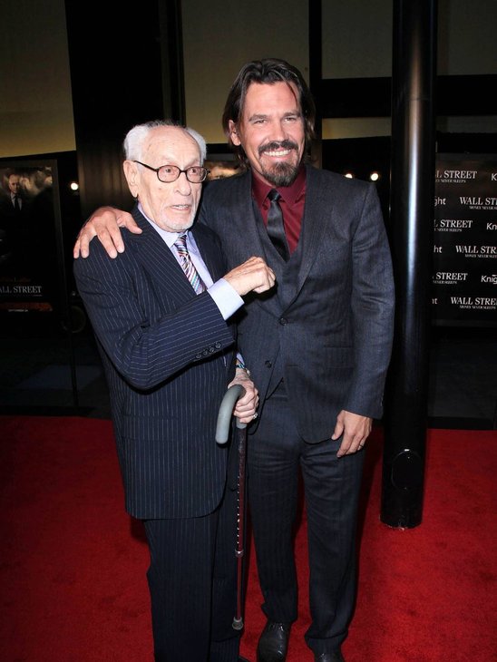 Eli Wallach and Josh Brolin