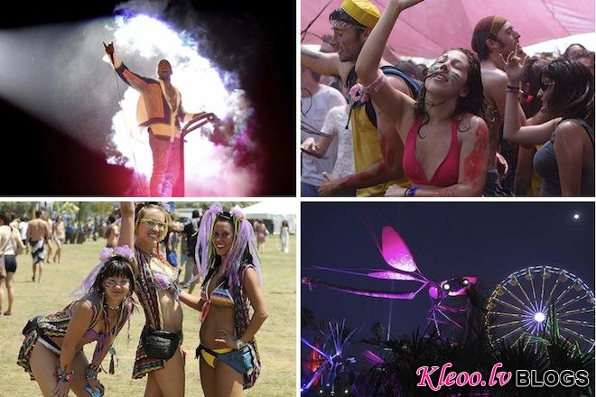 Музыкальный фестиваль Coachella в Калифорнии