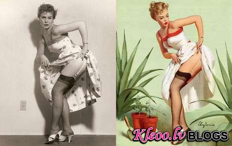 prephotoshop pinup girls 4