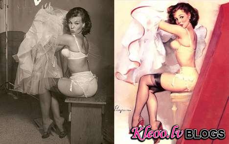 prephotoshop pinup girls 5