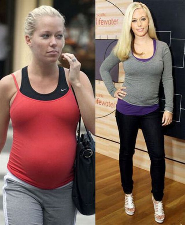 pregnant celebs03 Celebrities During and After Pregnancy