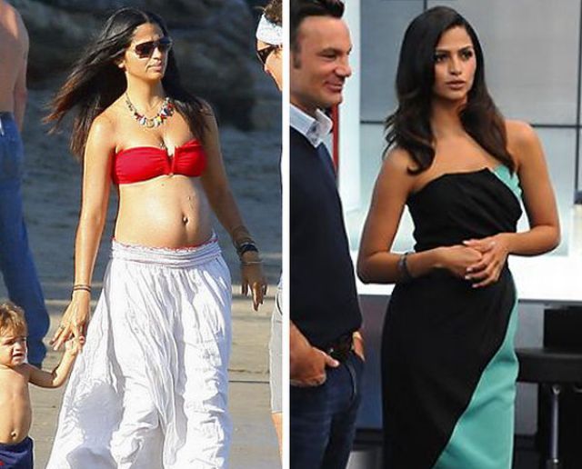 pregnant celebs09 Celebrities During and After Pregnancy