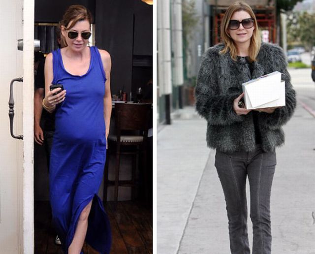 pregnant celebs11 Celebrities During and After Pregnancy