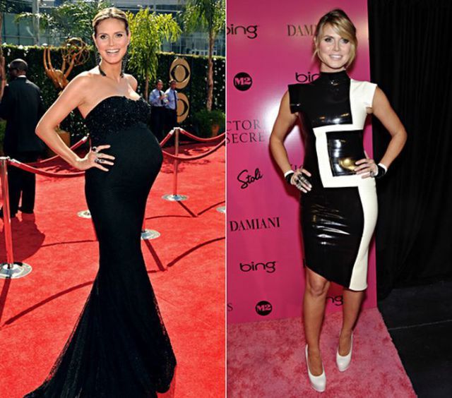 pregnant celebs13 Celebrities During and After Pregnancy