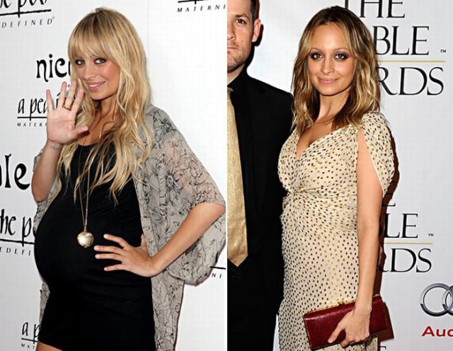 pregnant celebs14 Celebrities During and After Pregnancy