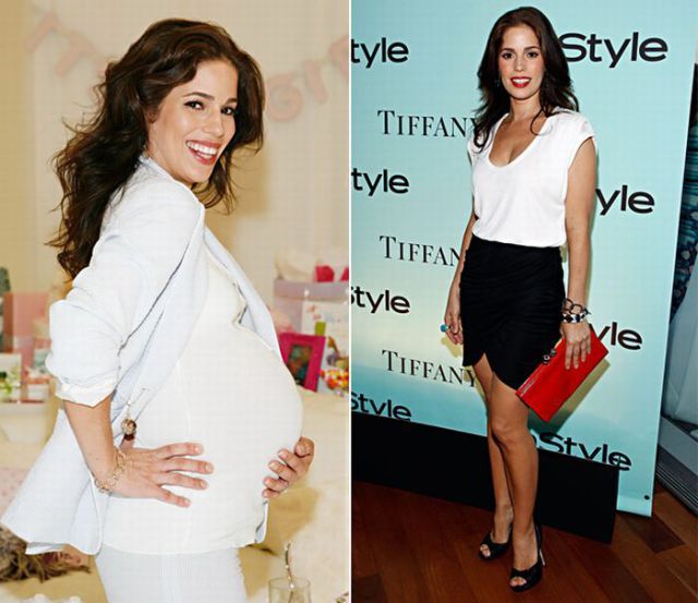 pregnant celebs17 Celebrities During and After Pregnancy
