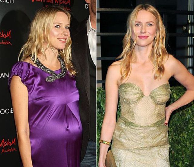 pregnant celebs26 Celebrities During and After Pregnancy
