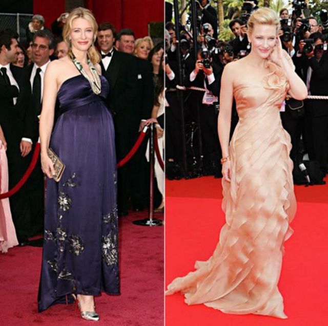 pregnant celebs28 Celebrities During and After Pregnancy