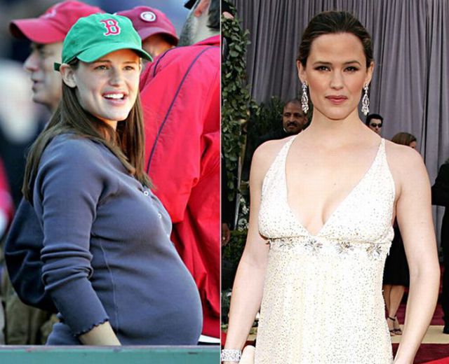 pregnant celebs30 Celebrities During and After Pregnancy