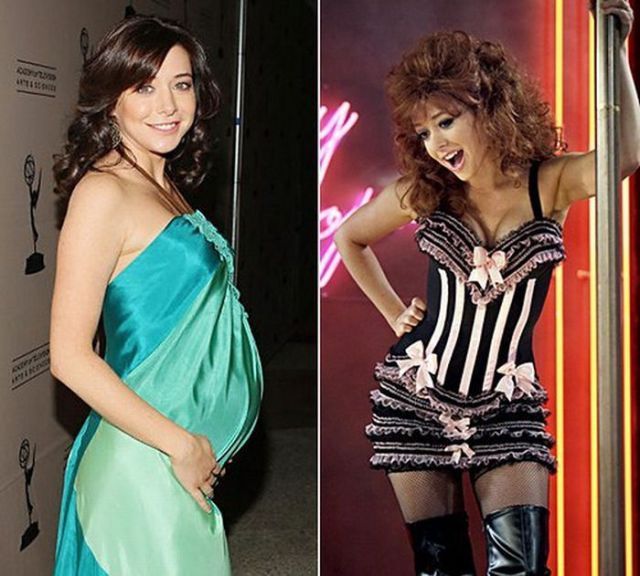 pregnant celebs31 Celebrities During and After Pregnancy