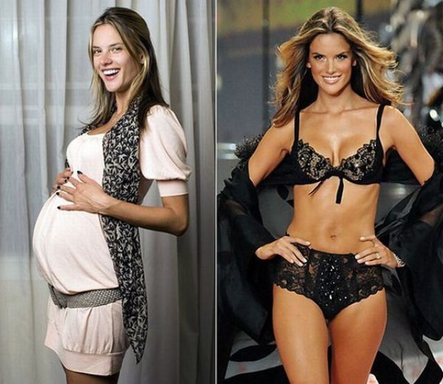pregnant celebs33 Celebrities During and After Pregnancy