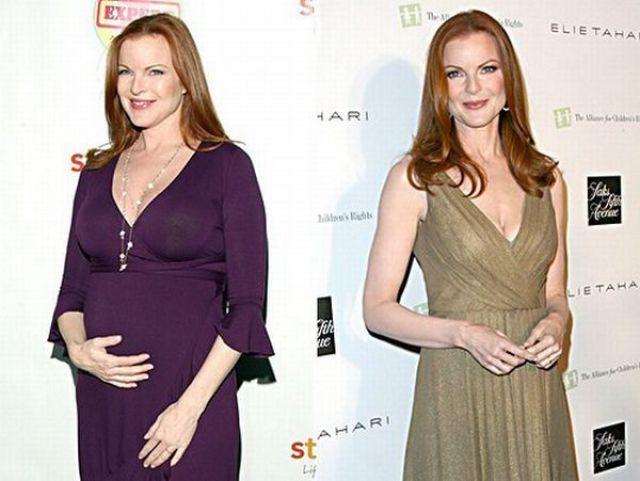 pregnant celebs34 Celebrities During and After Pregnancy