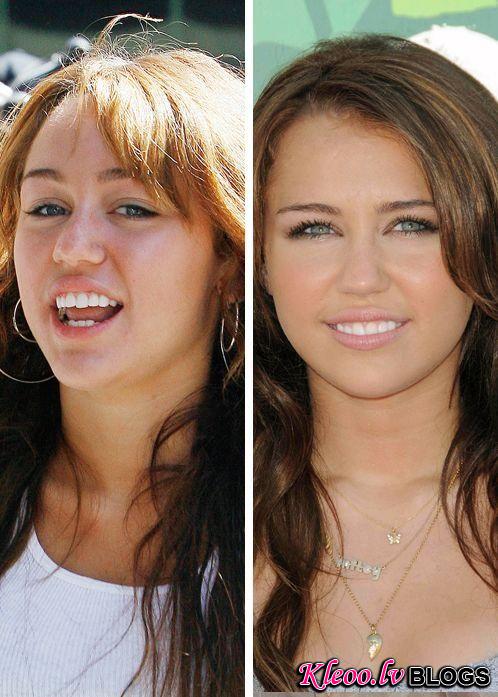 celebs makeup16 Famous People with and without Make Up