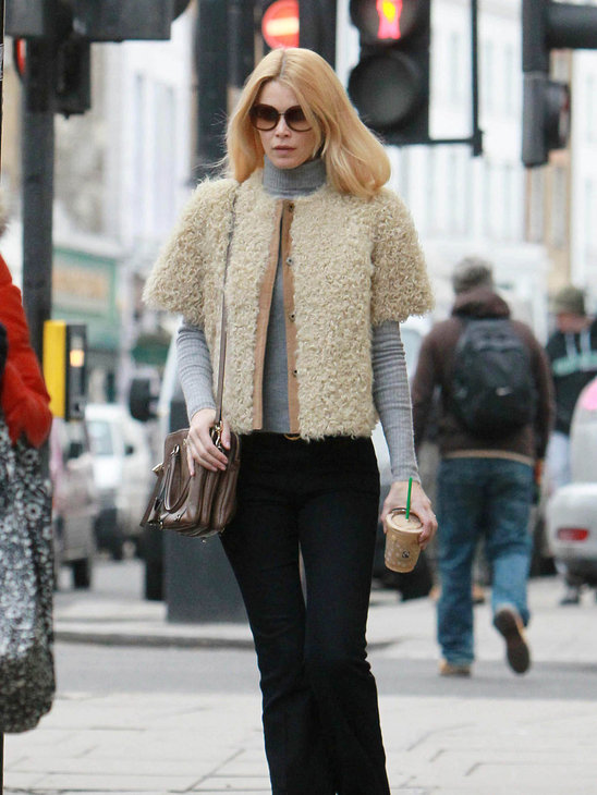 Claudia Schiffer is a street chic glamazon - every day!