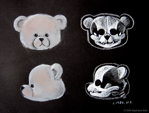 Teddy_Skull_Study_1980_Pastel.jpg