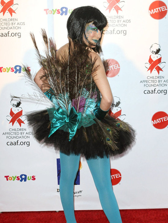 4. Tori Spelling was another star to surprise us with her costume. We would of thought she
