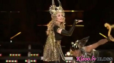 Madonnas uzstāšanās Super Bowl.