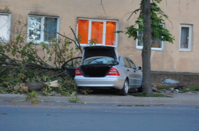 Avarija pie manas majas!