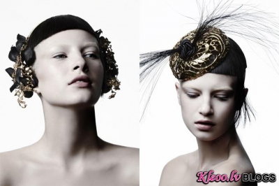 Cepures no Suzy O'Rourke Millinery .