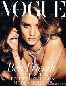 Rosie Huntington Whiteley priekš Vogue Vācija