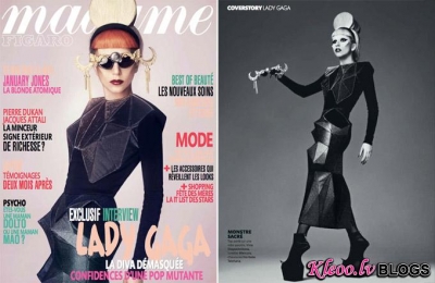 Lady Gaga žurnālā Madame Figaro.