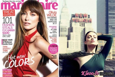 Olivia Wilde Marie Claire US .