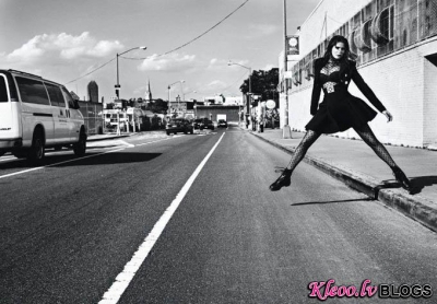 Stephanie Seymour septembra Elle US.
