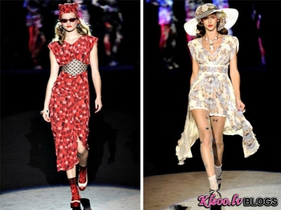 Anna Sui pavasaris 2012 .